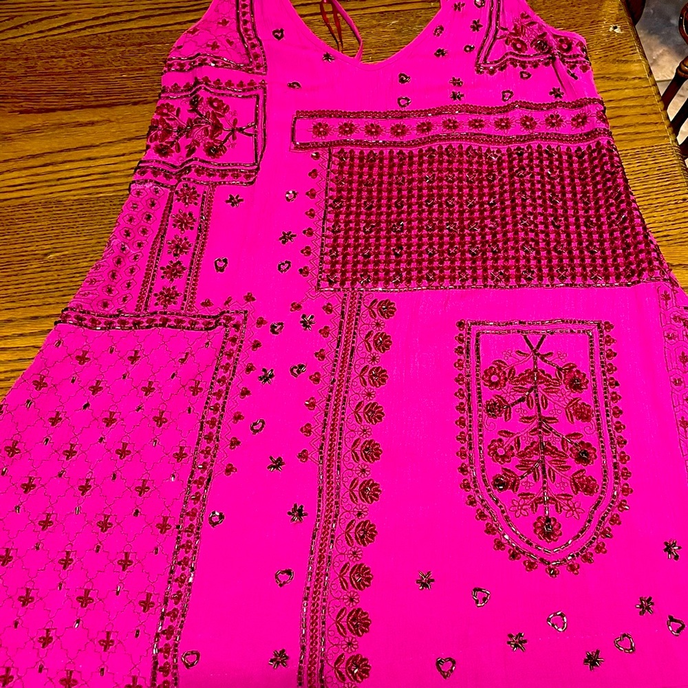 NWT Small Free People halter, mini dress